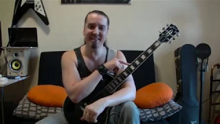 Глеб рассказывает о своем Les Paul Custom Classic