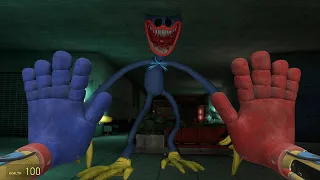 Nightmare Huggy Wuggy Chase, But With Grab Pack, Poppy Playtime Chapter 3 | Garry's Mod