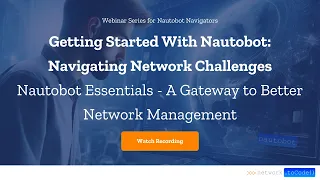 Nautobot Navigators: Getting Started With Nautobot: Navigating Network Challenges