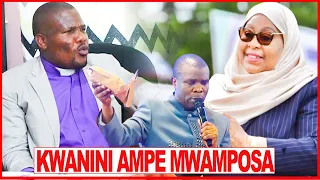 ASKOFU AMVAA RAIS SAMIA NA MTUME MWAMPOSA AHOJI SADAKA ILIYOTOLEWA NA RAIS "NI YAKE AU YA SERIKALI"