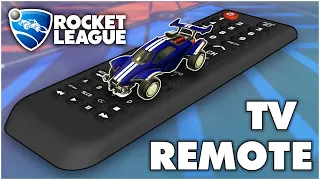 Some Very PG Rocket League on a TV Remote