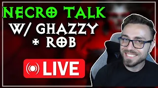 Talking with Ghazzy and Rob about Necro #diablopartner