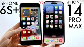 iPhone 14 Pro Max Vs iPhone 6S+! (Comparison) (Review)