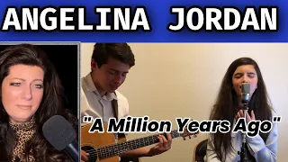 ANGELINA JORDAN - "A MILLION YEARS AGO" (ADELE) | REACTION