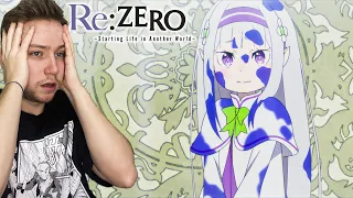 Маленькая Эмилия! Re Zero / Жизнь в альтернативном мире с нуля 2 сезон 17 серия / Реакция на аниме