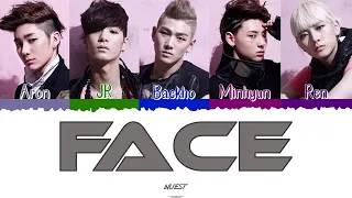 👥 NU'EST (뉴이스트) - FACE [Color Coded Lyrics Han|Rom|Esp] 👥