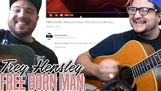 Trey Hensley Teaches His Free Born Man Secrets To Marcel - Bluegrass Guitar Interview