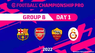 eFootball™ Championship Pro 2022 | Group B - Day 1