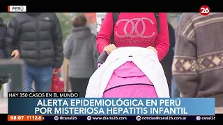 Alerta epidemiológica por Hepatitis en Perú