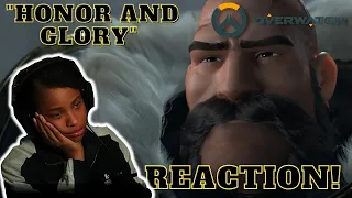 RIGHT IN THE FEELS!! "HONOR AND GLORY" REACTION | OVERWATCH