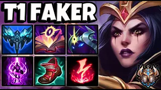 T1 Faker Leblanc MID vs Lucian - Patch 11.13 Korea Challenger ✅