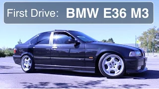 Driving A Classic BMW E36 M3 For The First Time!