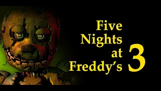 Five Nights at Freddy's 3 all endings