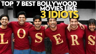 TOP 7 - Must watch Best Bollywood movies like 3 idiots #hindi .Available on #netflix #amazonprime