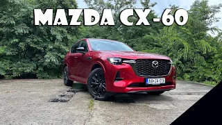 Mazda CX60: sorhatos dízel, ami alig fogyaszt? Igen, meg lehet csinálni 2023-ban is!