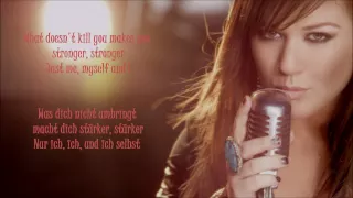 Kelly Clarkson - Stronger (lyrics + deutsche Übersetzung)