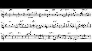 Devil May Care - Martin Shaw Trumpet Solo Transcription