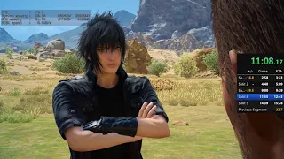 Final Fantasy XV Windows Edition Playable Demo - Speedrun - 30:40