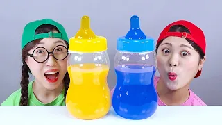 Bottle Candy Jelly DONA Mukbang