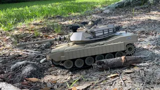 M1-A2 abrams tank 1:20 RC first run