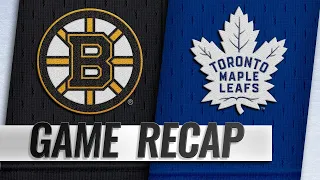 Marner collects three assists in 4-2 win over Bruins