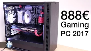 888€ Gaming PC 2017 - i5 7500, RX 580 / 480 Gaming X, MicroATX