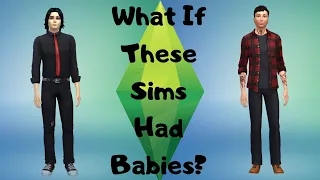 What If These Sims Had Babies? || Sims 4 || (Gerard Way and Frank)