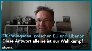 Flüchtlingsabkommen zwischen EU & Libanon: Interview mit Migrationsforscher Gerald Knaus | 02.05.24