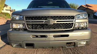 bagged 05 Silverado crew cab