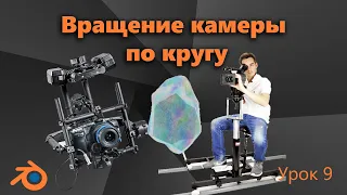 Вращение камеры вокруг модели Круговая анимация камеры Blender