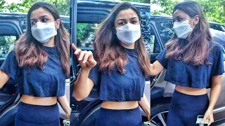 Alia Bhatt spotted at Pali Hill in Bandra at her under-construction House 🏘️📸