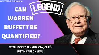 Can Warren Buffett Be Quantified?