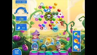 Bubble Witch 2 Saga Level 3469  with no booster & 3 bubbles left