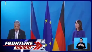 Germany, suportado ang Pilipinas sa panle-laser ng China sa West Philippine Sea | Frontline Tonight