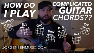 Guitar Lesson - Beyond Basic Chords + How to Play Complex Chords + Music Theory