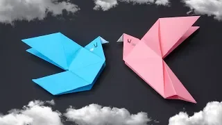 DIY paper toys | Easy paper birds dove