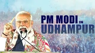 Live: PM Modi Slams Congress | PM Modi's open challenge to Congress over Article 370 | Udhampur