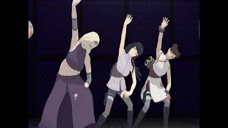 Naruto (BOOMBAHYAH) (MMD) (BLACKPINK) (KUNOICHI) HINATA,INO,TENTEN SAKURA