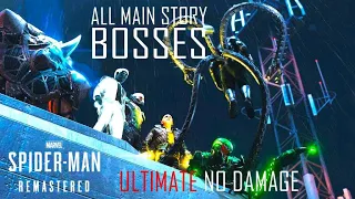 The UNTOUCHABLE Spider-Man | All Main Story Bosses (No Damage Ultimate Difficulty)