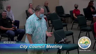 City Council Meeting — 3/23/2021 - 5:30 p.m.