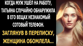 Когда муж ушёл на работу, Татьяна случайно обнаружила в его вещах незнакомый сотовый телефон...