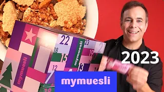 Müsli Adventskalender 2023 der mymuesli snack | Inhalt unboxing | AdventTotal