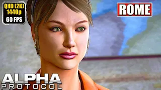 Alpha Protocol [Rome] Gameplay Walkthrough [Full Game] No Commentary