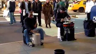 Insane Crazy dancer Times Square NYC