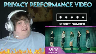 AMERICAN'S FIRST TIME Reacting to SECRET NUMBER "PRIVACY" Performance Video [REACTION]