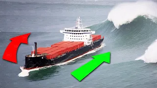 Why Cargo Ships Are Forbidden to Avoid Monster Waves