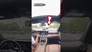 Mercedes S Class Driver got hit by KARMA 🤯