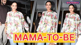 Deepika Padukone Takes Selfies With Fans & Flaunts Her Baby Bump As She Enjoys Dinner Date With Mum