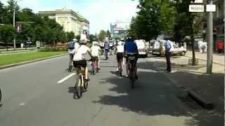 Велодень в Донецке 02.06.12 г.