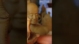 Amazing sculpture carving ganesh god #shorts #MorodokClay